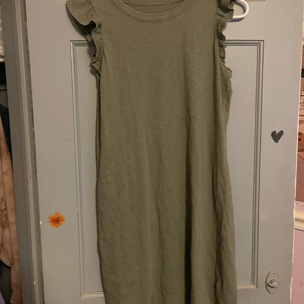 Green tshirt dress